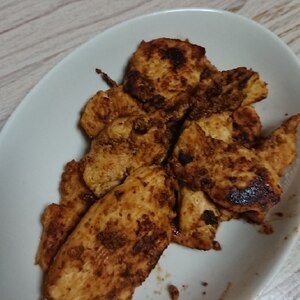 節約レシピ★鶏むね肉でタンドリーチキン